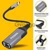 FEDUS Gigabit 1000 Mbps USB C to Ethernet RJ45 Adapter, USB-C 3.0 to RJ45 LAN Wired Adapter 3