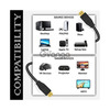 FEDUS Certified 4K Long HDMI Cable, Ultra HD 2.0 Support 4K 60Hz (HDR10 8/10bit 18Gbps HDCP2.2 ARC) 3D HDMI Cable Compatible with TV/Laptop/PC/Gaming, Video. 3
