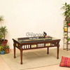 Handcrafted Teak Wood Center Table Online