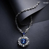Elegant Blue Sapphire Pendant Design