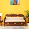 Traditional Teak Wood Sofa Set - Classic Elegance