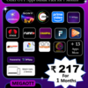 � 27 OTT Apps Subscription – 12 Months + FREE OTT Box � 3