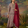 Lakshita Fashion Kainat Maroon Printed A-Line Suit Set