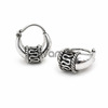 Kaju Bali Sterling Silver Hoop Earrings | Traditional & Trendy