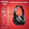 Kyptec LifeStyle® 650 Wireless ANC Headphones for Music, Calls & Flexible Daily Listening 1