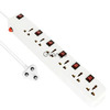 FEDUS 6 Socket 6 Switch Junction Box with Switch, Extension Board 1