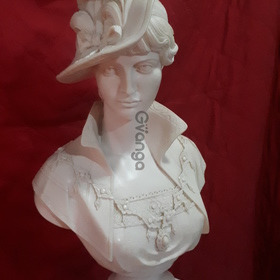 Se vende lindo busto femenino de Alabastro