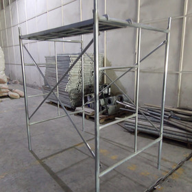 Andamios con Plataformas Galvanizados fabricados en China, con normas