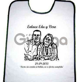 Baberos Detalle original boda baberos venta toda España