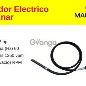 Vibradores electricos 3 hp. 110 V. Tipo ENAR para concreto.