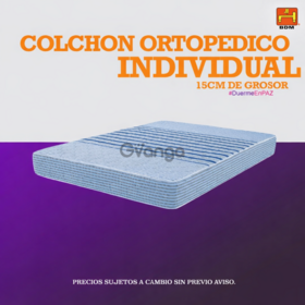 Colchón Ortopédico individual en Monterrey I ¡Maximiza tú descanso!