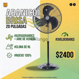 Ventilador Industrial Brisa 20" en Guadalupe