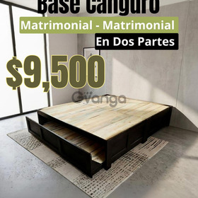 Cama Canguro Matrimonial - Matrimonial en 2 partes en Nuevo León l Monterrey