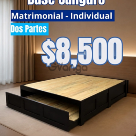 Cama Duplex I Canguro Matrimonial - Individual en México
