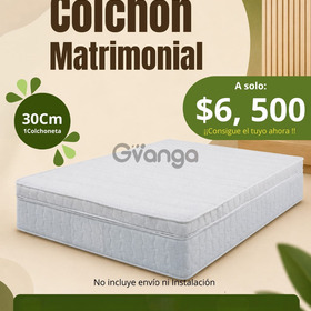 ¿Buscas un Colchón Matrimonial Ortopédico de 30 cm en Monterrey?
