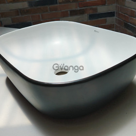 LAVATORIO CERAMICO DE SOBREPONER 46X33X13 cm Costa Rica