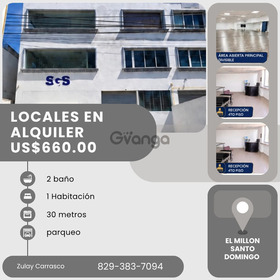 Locales Comercial en Alquiler – El Millón, Santo Domingo