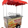 Carrito para hot dog y hamburguesas modelo HA (Muebles en acero inoxidable)