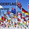 Banderas de Todos los Paises Tamaño 90x150cm Doble Faz 100% Polyester