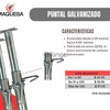 Puntales de acero galvanizados fabricados en China con normas Internacionales.