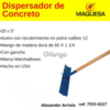 Dispersador de concreto tipo Texas, MARSHALLTOWN USA.