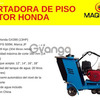 Cortadora de piso JF-HONDA GX390 DE 13 hp. Cortes en concreto o asfalto.