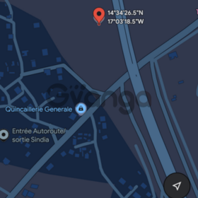 Terrain de 450 mètres carrés à vendre à Kiniabour sénégal