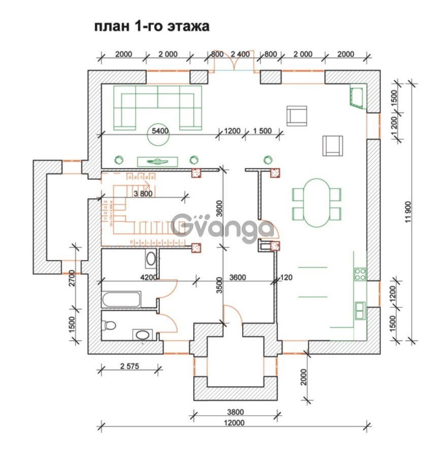 Archicad чертежи с размерами