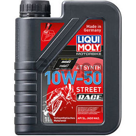 LIQUI MOLY Motorbike 4T Synth Street Race 10W-50 | Синтетическое 1Л
