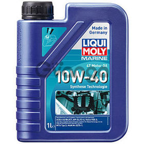 LIQUI MOLY Marine 4T Motor Oil 10W-40 | НС-синтетическое моторное масло для лодок 1Л