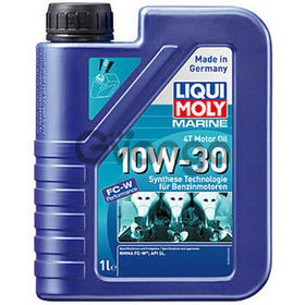 LIQUI MOLY Marine 4T Motor Oil 10W-30 | НС-синтетическое моторное масло для лодок 1Л