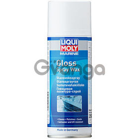 LIQUI MOLY Полироль для водной техники Marine Gloss Spray Wax 0,4Л