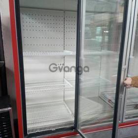Холодильный торговый шкаф витрина 5 дверей стекло Linde Velando