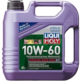 LIQUI MOLY Synthoil Race Tech GT1 10W-60 | 100% ПАО синтетика 4Л