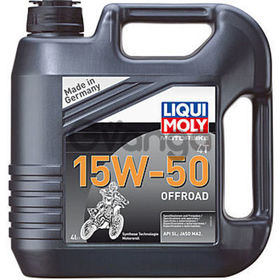 LIQUI MOLY Motorbike 4T Offroad 15W-50 | НС-синтетическое 4Л