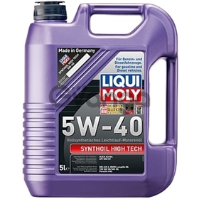 LIQUI MOLY Synthoil High Tech 5W-40 | 100% ПАО синтетика 5Л