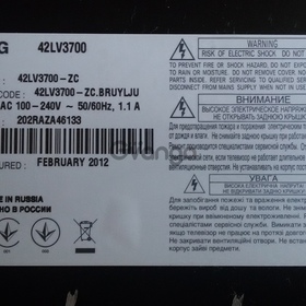 Телевизор LG 42LV3700-ZС запчасти