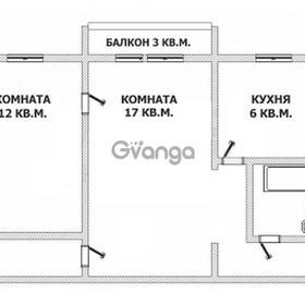 Продается квартира 2-ком 45.5 м² Гайдара ул, 53А