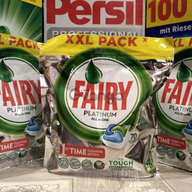 Fairy Platinum All in 1 - 70 шт, капсулы для посудомойки