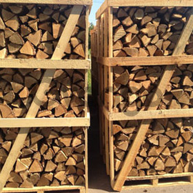 Предлагаем колотые дрова твердых пород в ящиках с доставкой в Киеве и области