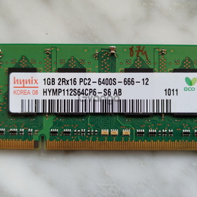 Оперативна пам'ять для ноутбука  1gB  Hynix SODIMM DDR2-800