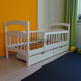 Односпальная детская кровать - Karinalux и подарок