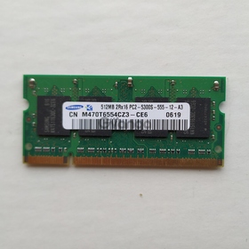 Оперативна пам'ять для ноутбука Samsung SoDimm DDR2 512mB PC5300