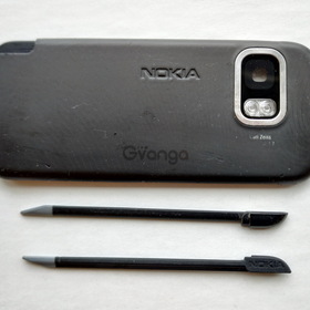 Задня панель + стилус (2 шт.) від Nokia 5800 (оригінальні)