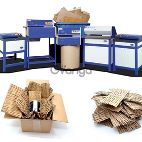Промышленный шредер измельчитель CushionPack для переработки картона в упаковочный материал