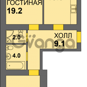 Продается квартира 2-ком 63 м² Дадаева