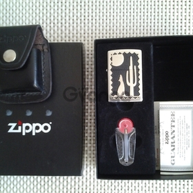 Набор Zippo - зажигалка Zippo, кремний, США.