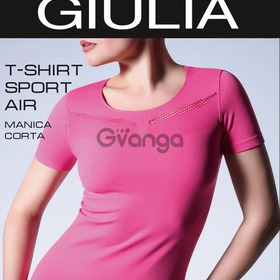 Розовая спортивная женская футболка T-SHIRT SPORT AIR