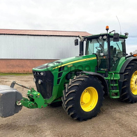 трактор John Deerе 8530 2008 рік, Новий Мотор на Гарантії, Компресор, Кондиціонер, Гума 100%, Задні внутрішні та наружні грузи, Мотор 9.0