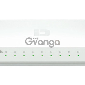 Недорогой коммутатор D-Link GO-SW-8E